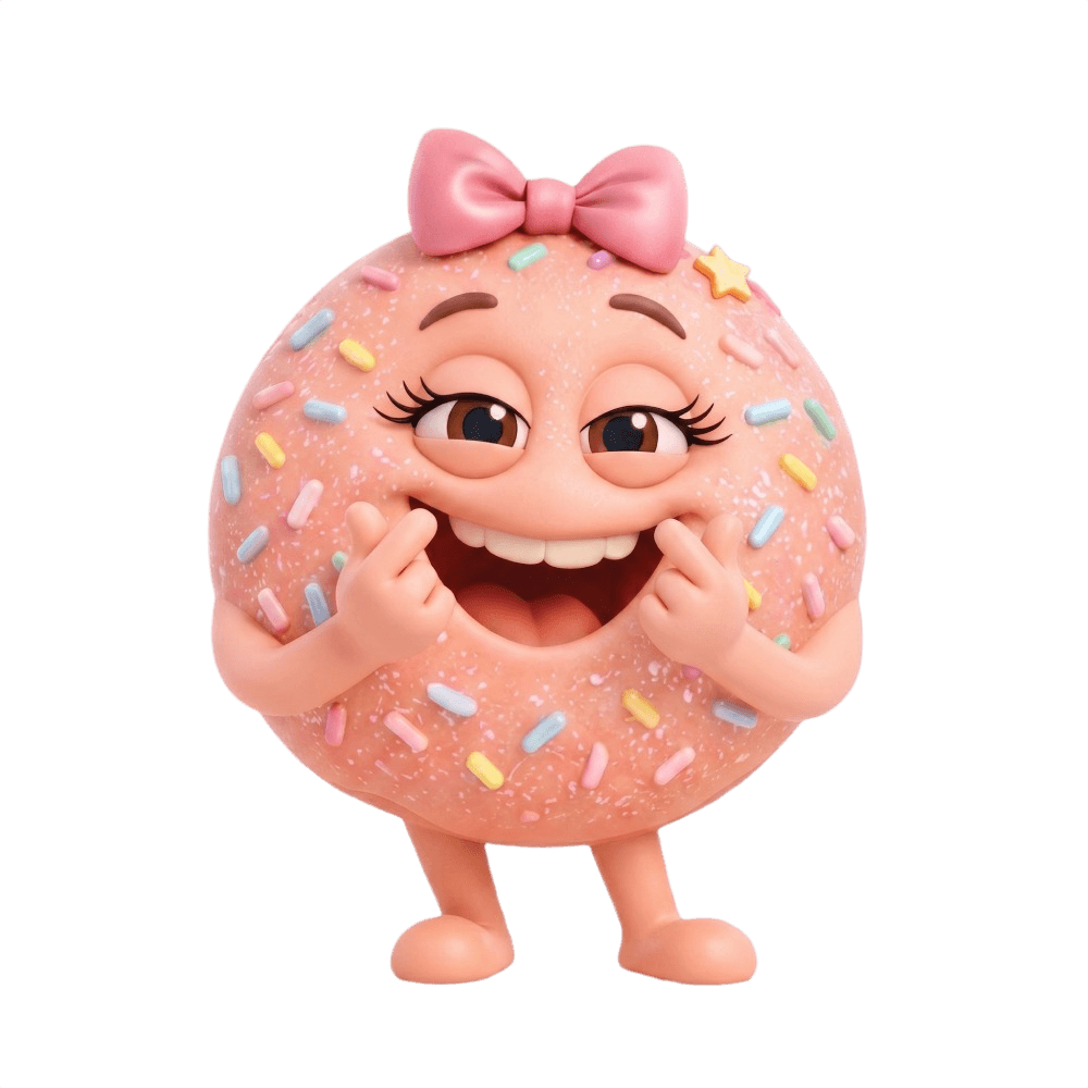 Layla, donut ktorý najprv tancuje a potom sa pýta